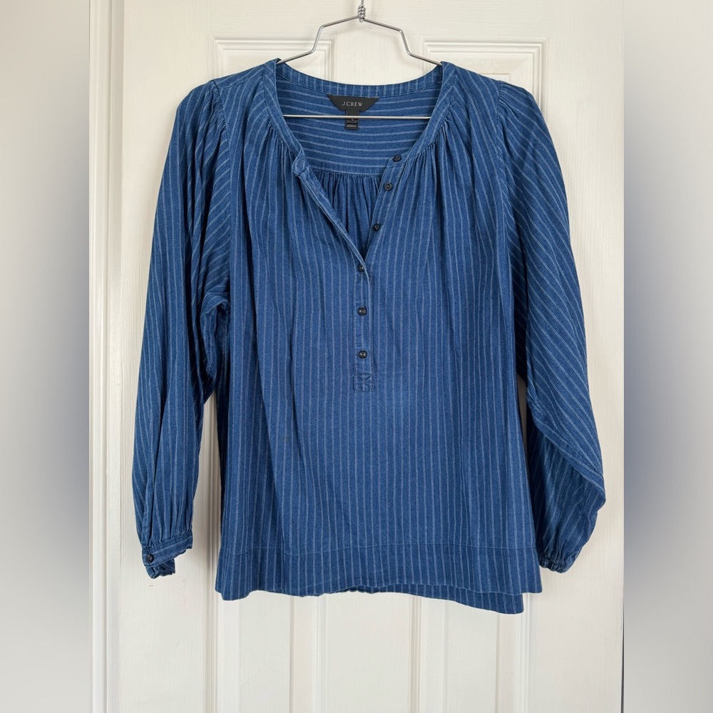 Indigo Dyed Button Up